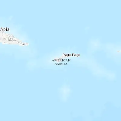 Map showing location of Tāfuna (-14.335830, -170.720000)