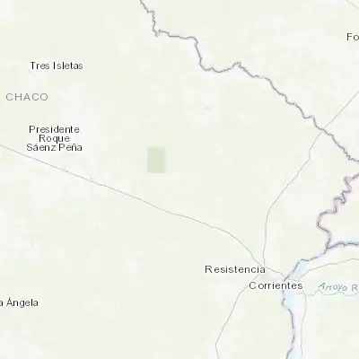 Map showing location of Colonia Elisa (-26.930410, -59.518610)