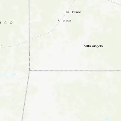 Map showing location of Santa Sylvina (-27.832610, -61.137470)