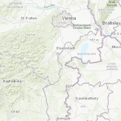 Map showing location of Forchtenstein (47.711610, 16.345250)