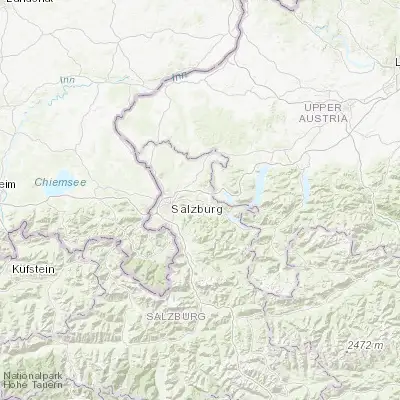 Map showing location of Hof bei Salzburg (47.819290, 13.214880)