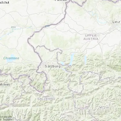 Map showing location of Mondsee (47.856480, 13.349080)