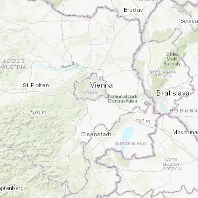 Map showing location of Schwechat (48.133330, 16.466670)