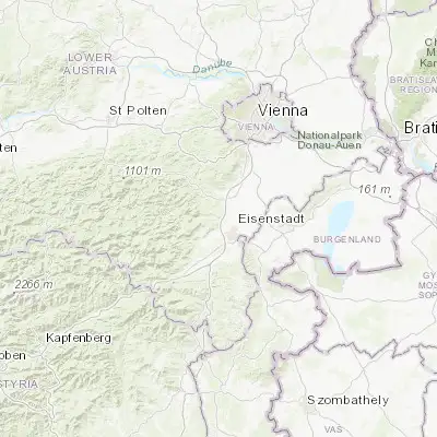 Map showing location of Wöllersdorf (47.865000, 16.171190)