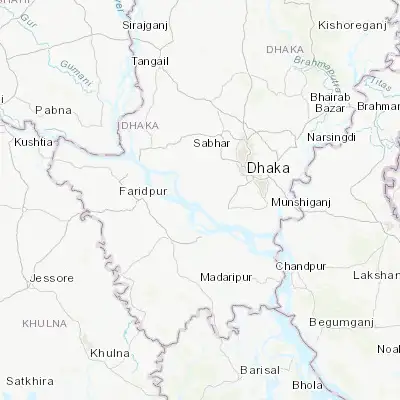 Map showing location of Dohār (23.593110, 90.142510)