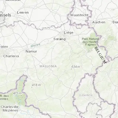 Map showing location of Barvaux (50.348320, 5.490580)