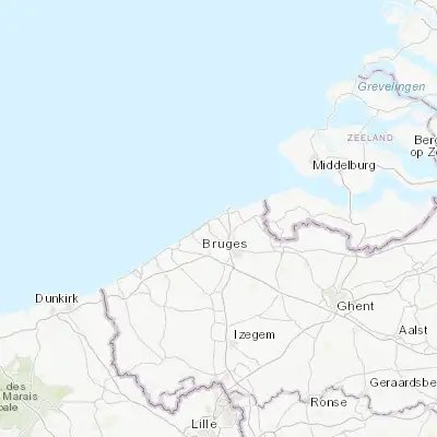 Map showing location of Blankenberge (51.313060, 3.132270)