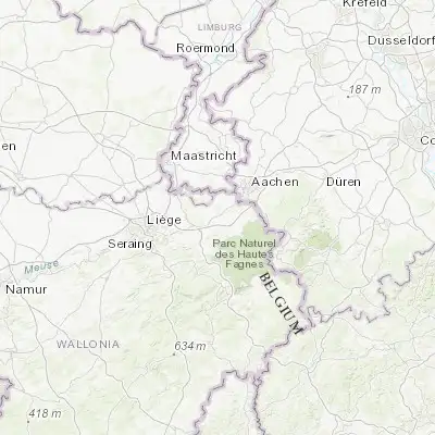 Map showing location of Henri-Chapelle (50.676880, 5.930090)