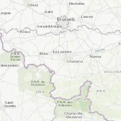 Map showing location of Leernes (50.398120, 4.332390)