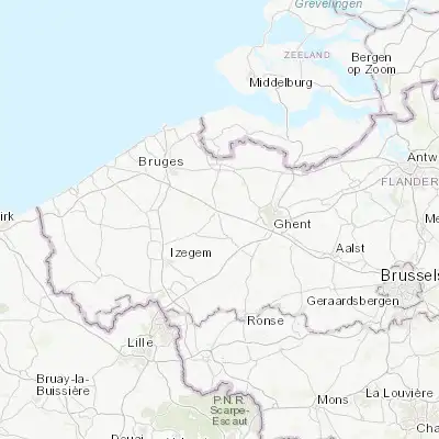 Map showing location of Lotenhulle (51.050200, 3.461620)