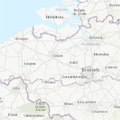 Map showing location of Massemen (50.980860, 3.873940)