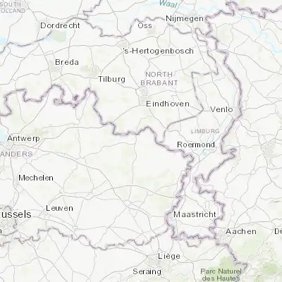 Map showing location of Neerpelt (51.228070, 5.442700)