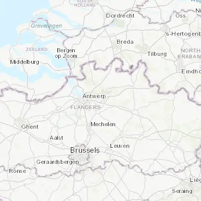 Map showing location of Oelegem (51.213100, 4.598320)