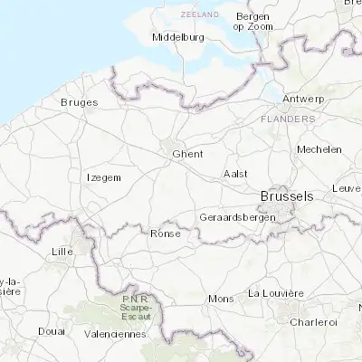 Map showing location of Scheldewindeke (50.934360, 3.786630)