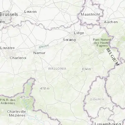 Map showing location of Somme-Leuze (50.336990, 5.367050)