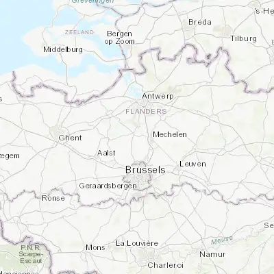 Map showing location of Tisselt (51.033980, 4.359470)