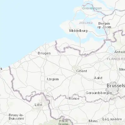 Map showing location of Ursel (51.128950, 3.486550)