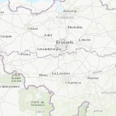 Map showing location of Wauthier-Braine (50.681830, 4.298490)