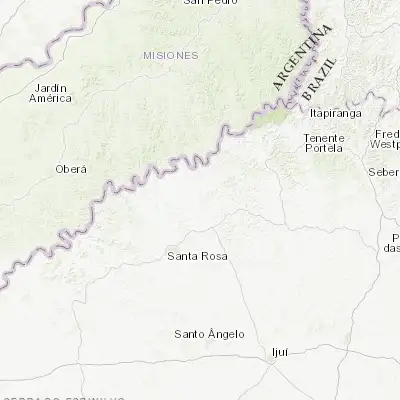 Map showing location of Horizontina (-27.625830, -54.307780)