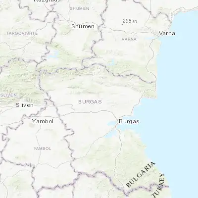 Map showing location of Aytos (42.700000, 27.250000)