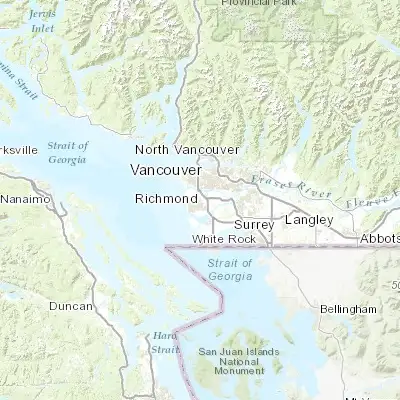 Map showing location of Richmond (49.170030, -123.136830)