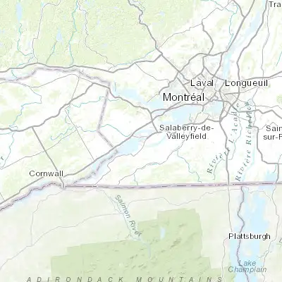 Map showing location of Salaberry-de-Valleyfield (45.250080, -74.132530)