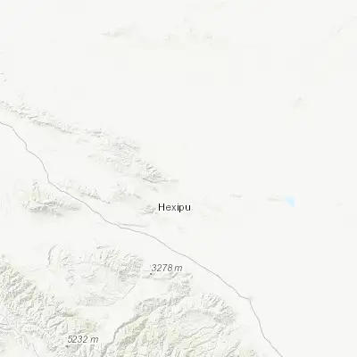 Map showing location of Jinchang (38.500620, 102.193790)