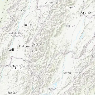 Map showing location of Rioblanco (3.529730, -75.645250)