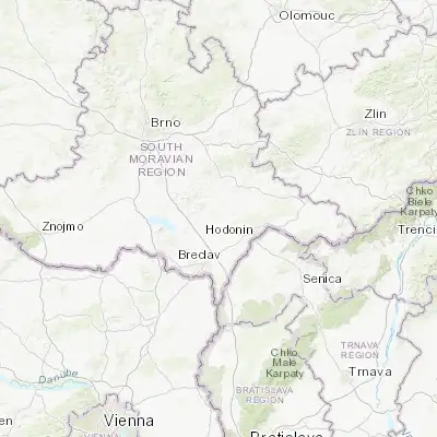 Map showing location of Čejkovice (48.905920, 16.942300)