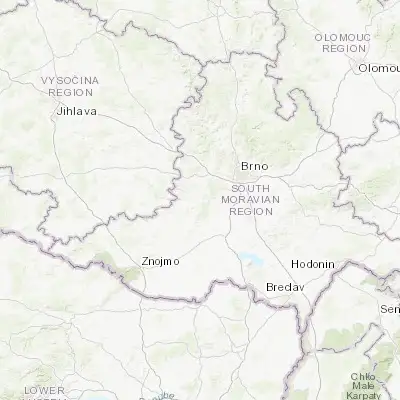 Map showing location of Ivančice (49.101440, 16.377520)