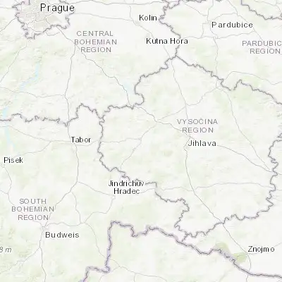 Map showing location of Pelhřimov (49.431340, 15.223360)