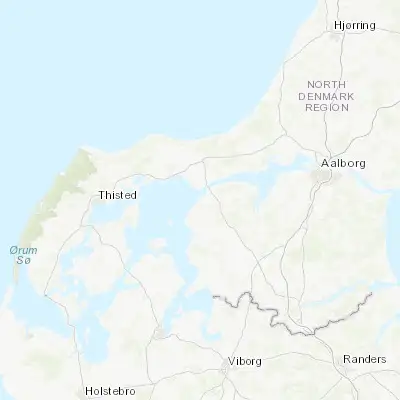 Map showing location of Løgstør (56.962450, 9.258300)