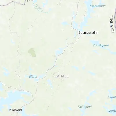 Map showing location of Hyrynsalmi (64.666670, 28.533330)