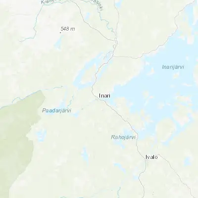 Map showing location of Inari (68.905960, 27.028810)