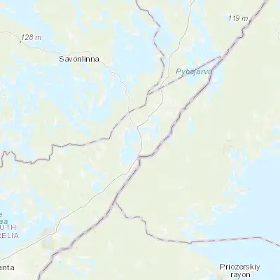 Map showing location of Parikkala (61.550000, 29.500000)