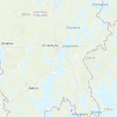 Map showing location of Säynätsalo (62.140250, 25.769480)