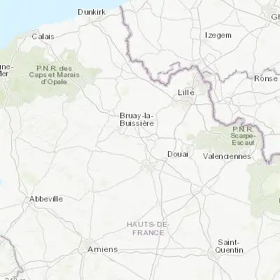 Map showing location of Aix-Noulette (50.425680, 2.705540)