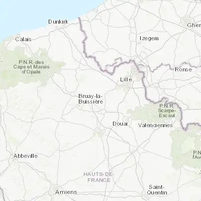 Map showing location of Auchy-les-Mines (50.513490, 2.782830)