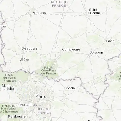 Map showing location of Béthisy-Saint-Pierre (49.304820, 2.796360)