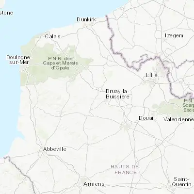 Map showing location of Cauchy-à-la-Tour (50.503940, 2.446060)