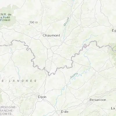 Map showing location of Chalindrey (47.803080, 5.427970)