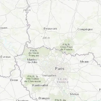 Map showing location of Champagne-sur-Oise (49.140520, 2.242330)