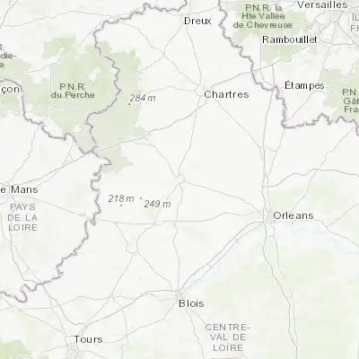 Map showing location of Châteaudun (48.070860, 1.337830)