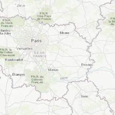 Map showing location of Chaumes-en-Brie (48.668530, 2.840150)