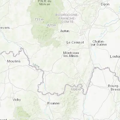 Map showing location of Ciry-le-Noble (46.606070, 4.298690)