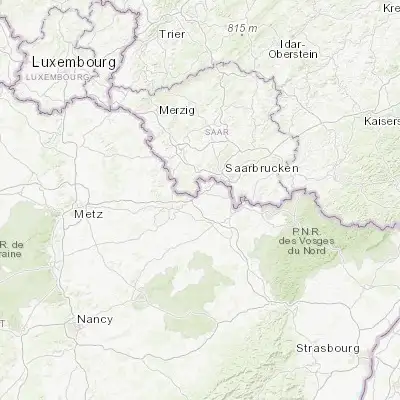 Map showing location of Cocheren (49.143840, 6.856490)