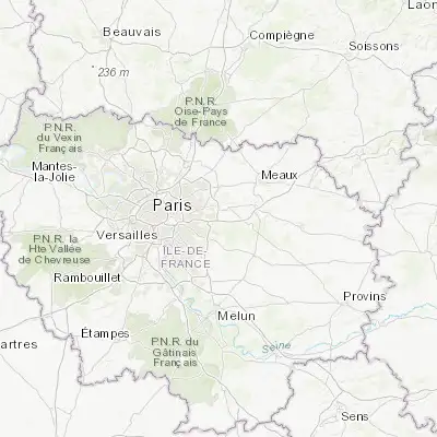 Map showing location of Collégien (48.835710, 2.673650)