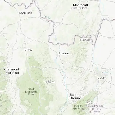 Map showing location of Commelle (46.000860, 4.057940)