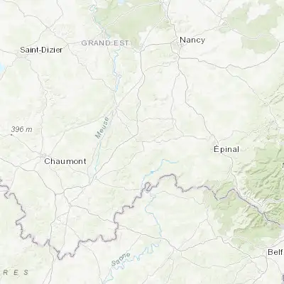 Map showing location of Contrexéville (48.184240, 5.895720)