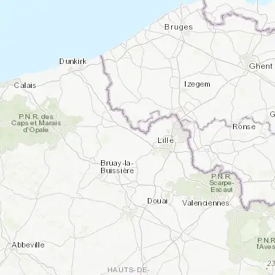 Map showing location of Erquinghem-Lys (50.676010, 2.845050)